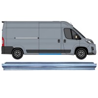 Painel de reparação da soleira da porta deslizante para Toyota Proace Max 2024- / Esquerda = Direita (simétrico) 16699