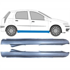 Soleira completa para Fiat Punto II 1999-2010 / Esquerda+Direita / Conjunto 9472