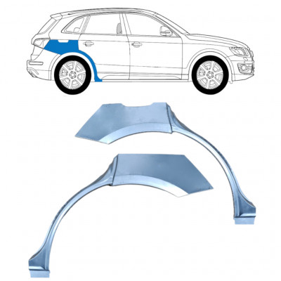 Painel de reparação do guarda-lamas traseiro para Audi Q5 2008-2012 / Conjunto 11402