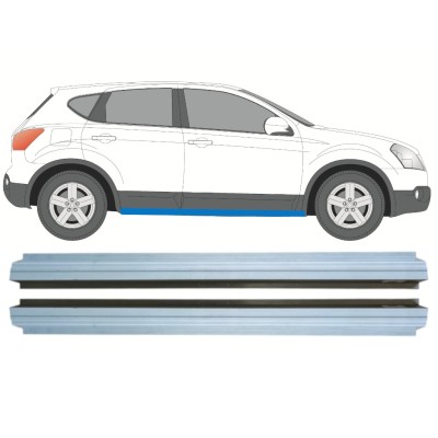 Painel de reparação interna da soleira para Nissan Qashqai 2007-2013 / Esquerda+Direita / Conjunto 14980
