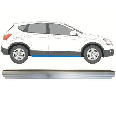 Painel de reparação da soleira para Nissan Qashqai 2007-2013 / Esquerda = Direita (simétrico) 14981
