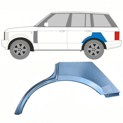 Painel de reparação do guarda-lamas traseiro para Land Rover Range Rover 2002-2012 / Esquerdo 8491