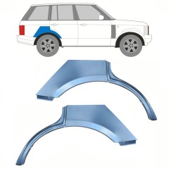 Painel de reparação do guarda-lamas traseiro para Land Rover Range Rover III 2002-2012 / Esquerda+Direita / Conjunto 10287