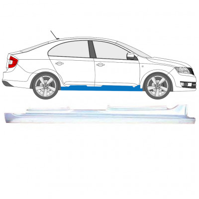 Soleira completa para Skoda Rapid 2012- / Direito 11605