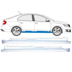 Soleira completa para Skoda Rapid 2012-2022 / Esquerda+Direita / Conjunto 11607