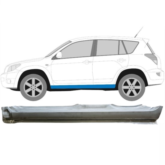 Soleira completa para Toyota Rav4 2006-2013 / Esquerdo 14751 Soleira completa para Toyota Rav4 2006-2013 / Esquerdo 14751