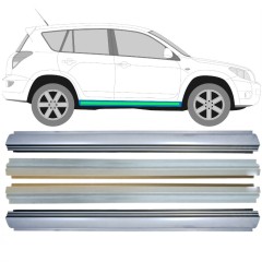 Painel de reparação interna e externa da soleira para Toyota Rav4 2006-2013 / Esquerda+Direita / Conjunto 14910
