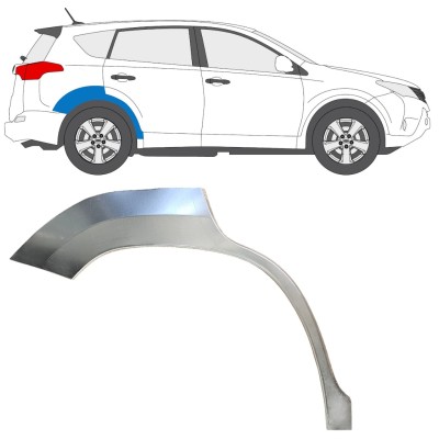 Painel de reparação do guarda-lamas traseiro para Toyota Rav4 2013-2018 / Direito 16488