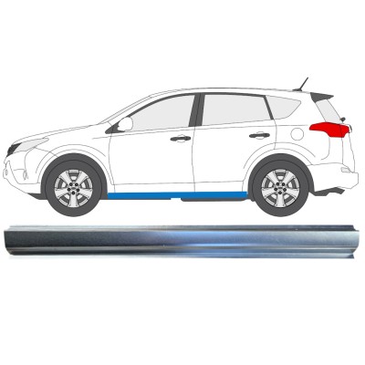 Painel de reparação da soleira para Toyota Rav4 2013-2018 / Esquerdo 16492