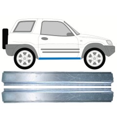 Painel de reparação interna da soleira para Toyota Rav4 1994-2000 / Esquerda = Direita (simétrico) / Conjunto 10881