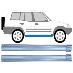Painel de reparação da soleira para Toyota Rav4 1994-2000 / Esquerda+Direita / Conjunto 10639
