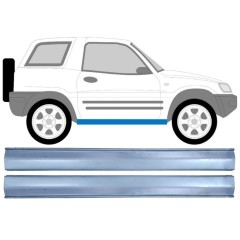 Painel de reparação da soleira para Toyota Rav4 1994-2000 / Esquerda = Direita (simétrico) / Conjunto 9360