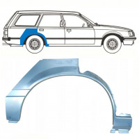 Painel de reparação do guarda-lamas traseiro para Opel Rekord E 1977-1986 / Direito / COMBI /  10786