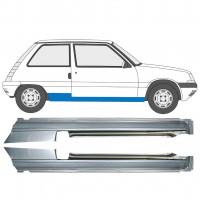 Painel de reparação da soleira para Renault 5 1984-1996 / Esquerda+Direita / Conjunto 9706