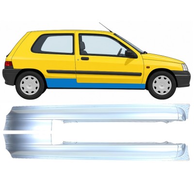 Soleira completa para Renault Clio I 1990-1998 / Esquerda+Direita / Conjunto 11011
