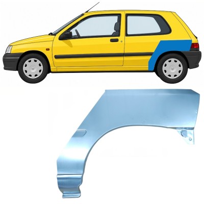 Painel de reparação do guarda-lamas traseiro para Renault Clio I 1990-1998 / Esquerdo 7681