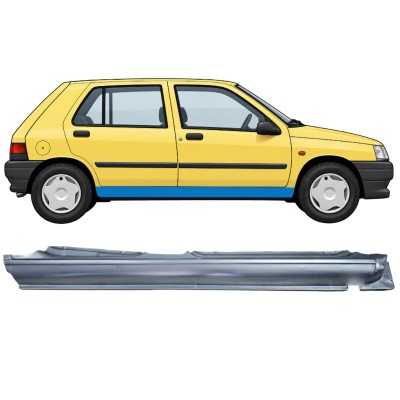 Soleira completa para Renault Clio I 1990-1998 / Direito 11012