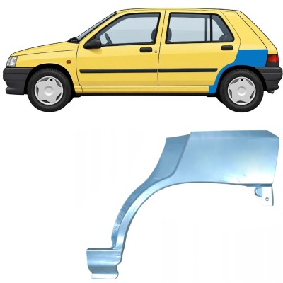 Painel de reparação do guarda-lamas traseiro para Renault Clio I 1990-1998 / Esquerdo 7683
