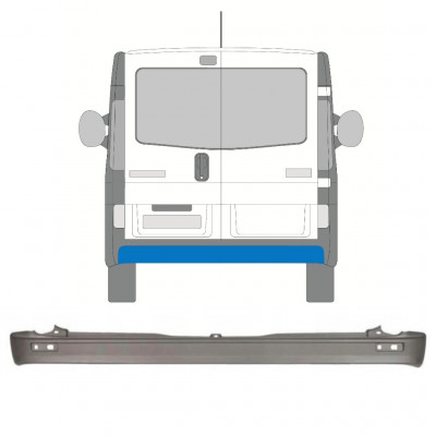 Para-choque traseiro para Renault Trafic 2001-2014 8207