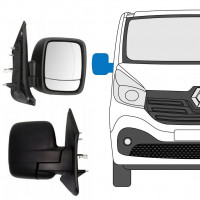 Espelho retrovisor elétrico para Renault Trafic 2014- / Direito 8229