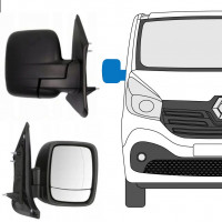 Espelho retrovisor manual para Renault Trafic 2014- / Direito 8227