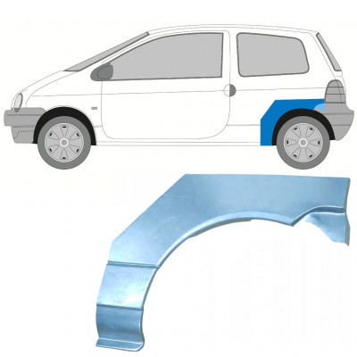 Painel de reparação do guarda-lamas traseiro para Renault Twingo 1993-1998 / Esquerdo 8265