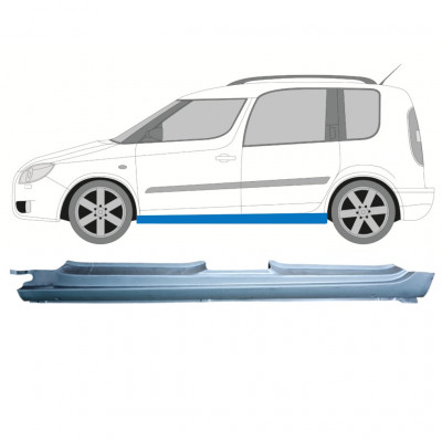 Soleira completa para Skoda Roomster Praktik 2006-2015 / Esquerdo 12890