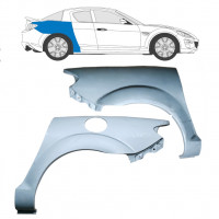 Painel de reparação do guarda-lamas traseiro para Mazda RX8 2003-2012 / Esquerda+Direita / Conjunto 9283