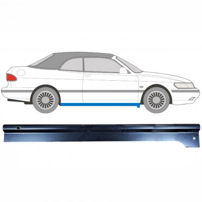 Painel de reparação da soleira para Saab 900 1978-1998 / Direito 9350