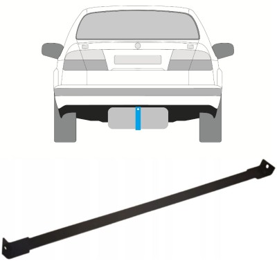 Abraçadeira do tanque de combustível para Saab 9-5 1997-2010 15030
