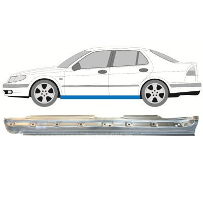 Soleira completa para Saab 9-5 1997-2010 / Esquerdo / COMBI / SEDAN 14630