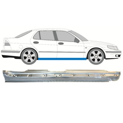 Soleira completa para Saab 9-5 1997-2010 / Direito / COMBI / SEDAN 14629