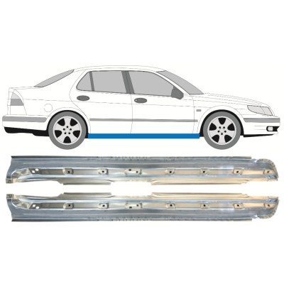 Soleira completa para Saab 9-5 1997-2010 / Esquerda+Direita / COMBI / SEDAN / Conjunto 14631