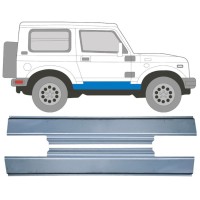 Painel de reparação da soleira para Suzuki Samurai 1981- / Esquerda+Direita / Conjunto 16143