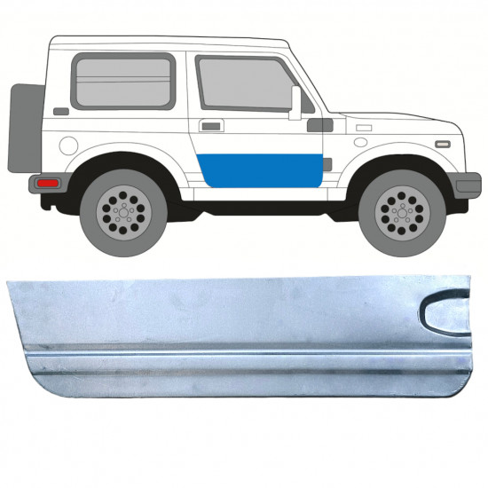 Painel de reparação das portas para Suzuki Samurai 1981-2004 / Direito 8325