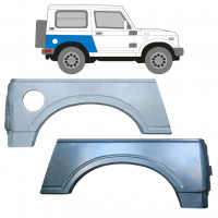 Painel de reparação do guarda-lamas traseiro para Suzuki Samurai 1981-2004 / Esquerda+Direita / Conjunto 10816