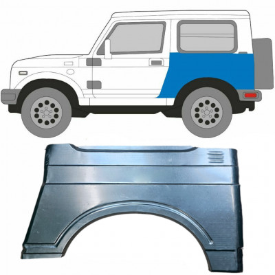 Painel de reparação do guarda-lamas traseiro para Suzuki Samurai 1981-2004 / Esquerdo 5440