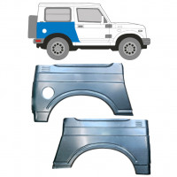 Painel de reparação do guarda-lamas traseiro para Suzuki Samurai 1981-2004 / Esquerda+Direita / Conjunto 9580