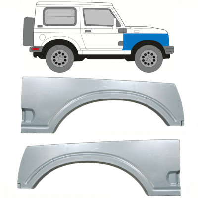 Painel de reparação do guarda-lamas dianteiro para Suzuki Samurai 1981-2004 / Esquerda+Direita / Conjunto 10031