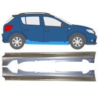 Soleira completa para Dacia Sandero 2012-2020 / Esquerda+Direita / Conjunto 14845