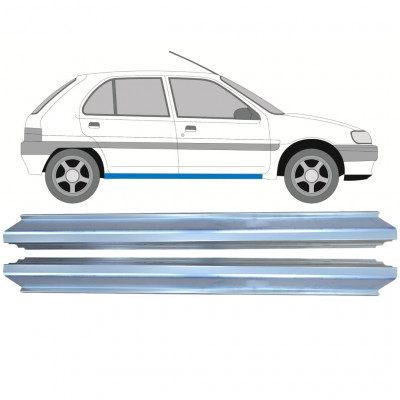 Painel de reparação da soleira para Citroen Saxo 1996-2004 / Esquerda+Direita / Conjunto 10054