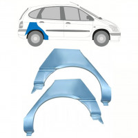 Painel de reparação do guarda-lamas traseiro para Renault Scenic 1995-2003 / Esquerda+Direita / Conjunto 10098