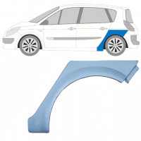 Painel de reparação do guarda-lamas traseiro para Renault Scenic 2003-2009 / Esquerdo 10228