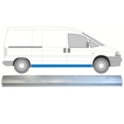 Painel de reparação da soleira para Fiat Scudo 1994-2007 / Esquerda = Direita (simétrico) 14525