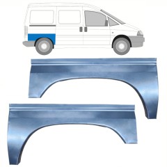 Painel de reparação do guarda-lamas traseiro para Citroen Jumpy 1994-2007 / Esquerda+Direita / Conjunto 14108