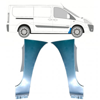 Painel de reparação do guarda-lamas dianteiro para Citroen Jumpy 2007-2016 / Esquerdo / Direito / Esquerda+Direita 15232