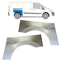 Painel de reparação do guarda-lamas traseiro para Fiat Scudo 2007-2016 / Esquerda+Direita / Conjunto 14749