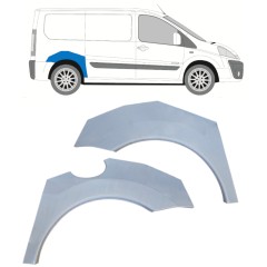 Painel de reparação do guarda-lamas traseiro para Peugeot Expert 2007-2016 / Esquerda+Direita / Conjunto 15727