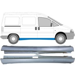 Soleira completa para Peugeot Expert 1994-2007 / Esquerda+Direita / Conjunto 14011