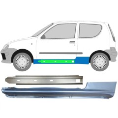 Painel de reparação interna da soleira para Fiat Seicento 1998-2010 / Esquerdo / Conjunto 14721